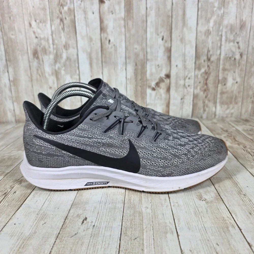 Nike Air Zoom Pegasus 36 Running Shoes Sneakers Gray Athletic Women's 9